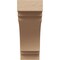 Ekena Millwork 3-inch W x 8-inch D x 8-inch H Pescadero Rough Cedar Woodgrain TimberThane Knee Brace, Primed BRCUR03X08X08PECRCPR - alternate 4